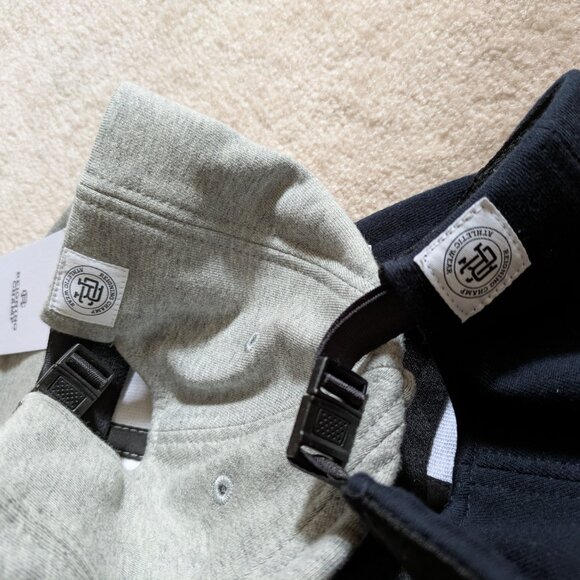 Reigning Champ 6-Panel Cotton Cap (x2) in Navy and Grey - Picture 4 of 8